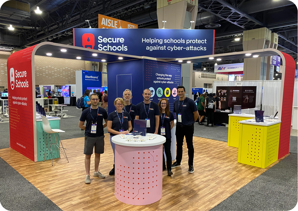 The team at ISTELive in Philadelphia